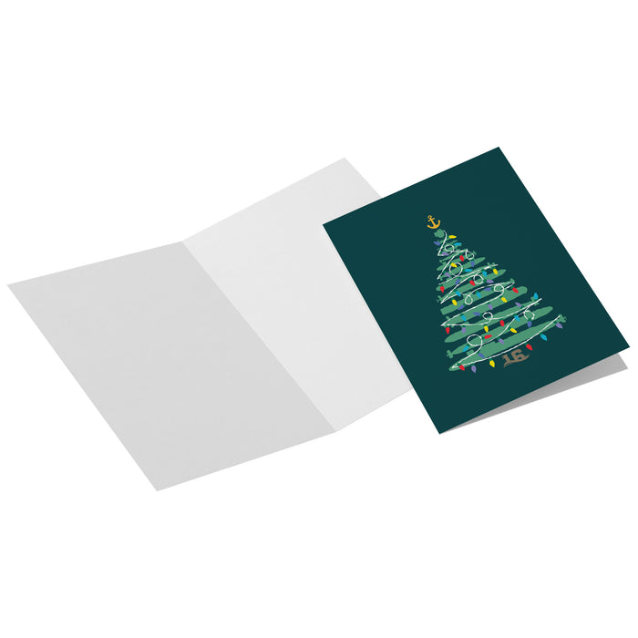 Submarine Shipmas Christmas Card Set