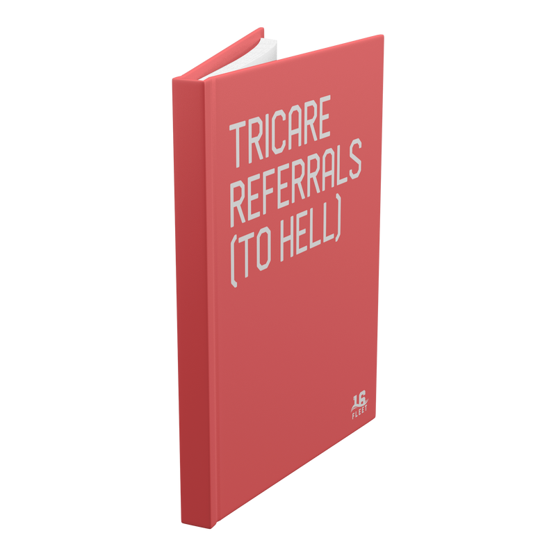 TriCare_Referrals_Hardcover_Journal_Standing_Angle_Mockup.png