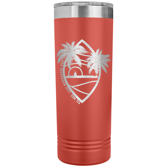 USS_Jefferson_City_22oz_Skinny_Tumbler_Coral_Mockup.png