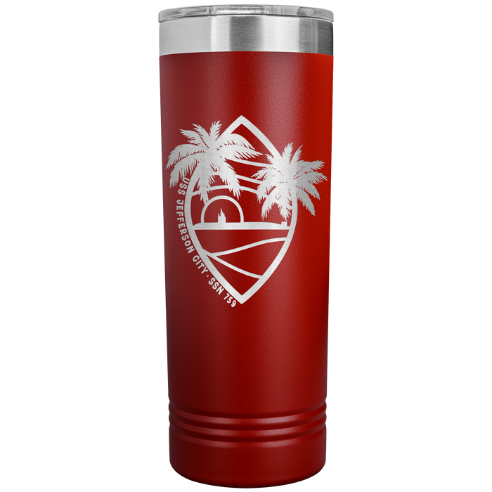 USS_Jefferson_City_22oz_Skinny_Tumbler_Red_Mockup.png