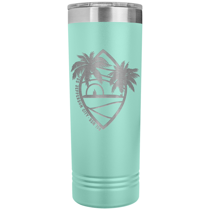 USS_Jefferson_City_22oz_Skinny_Tumbler_Teal_Mockup.png