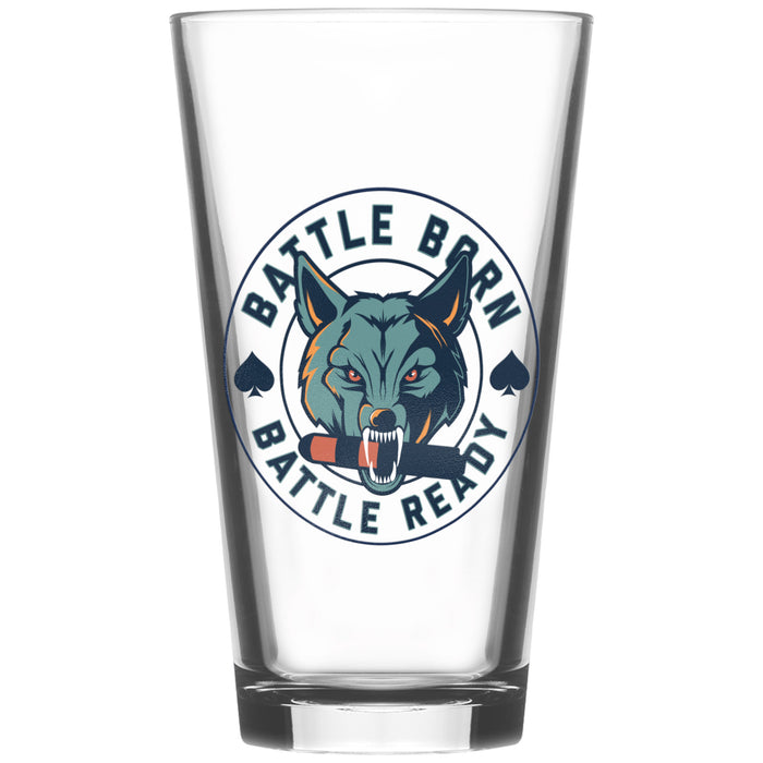 USS Nevada Set of 2 Pint Glasses