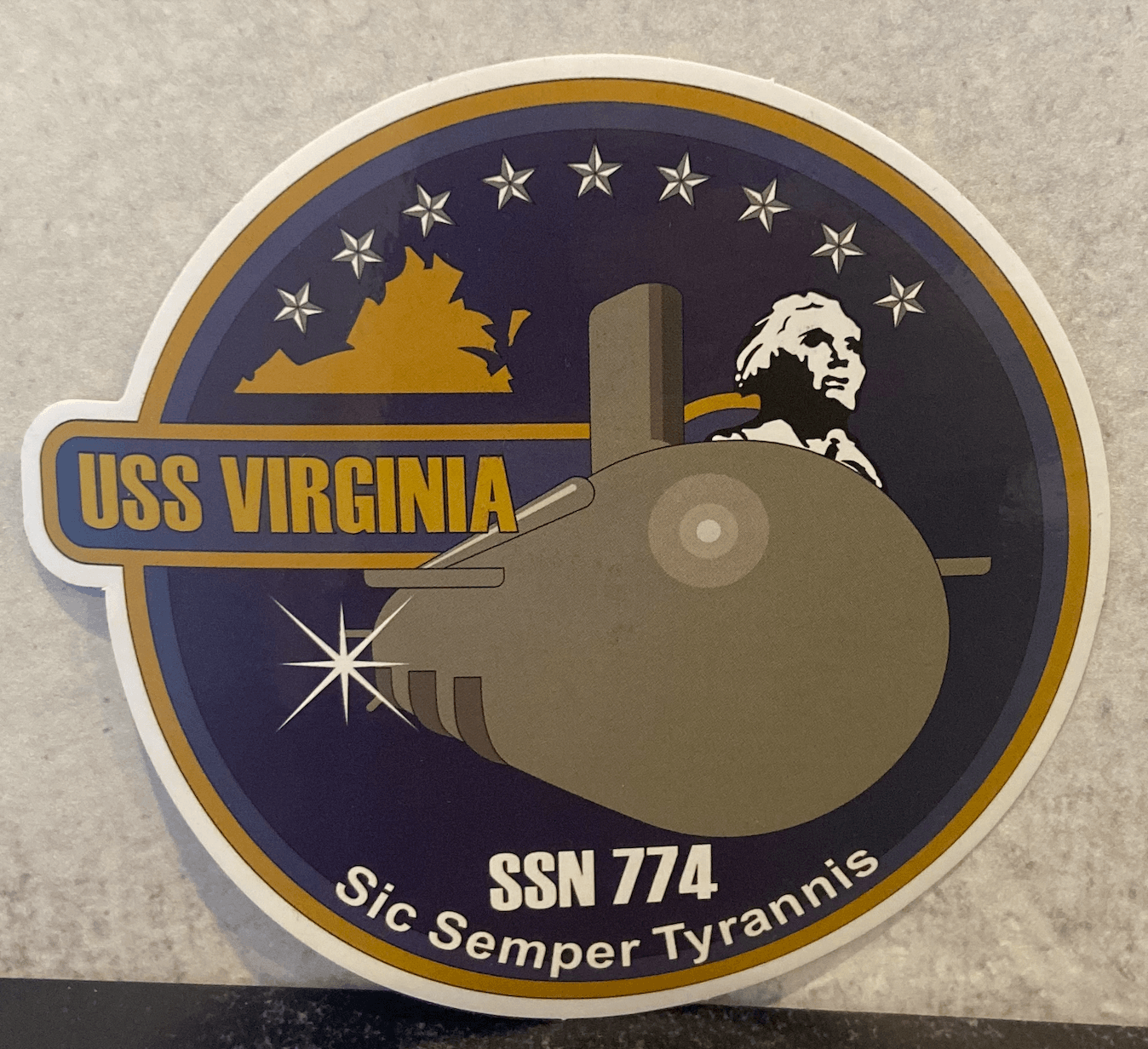 Submarine Crest Decals — 16Fleet