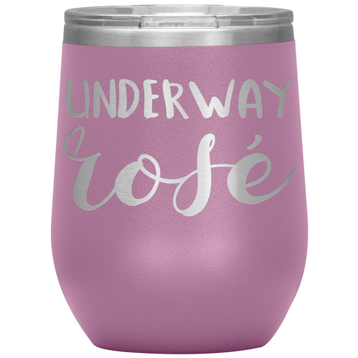 Underway Rose 12oz Wine Insulated Tumbler