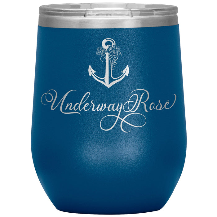 Vintage Underway Rose 12oz Wine Insulated Tumbler