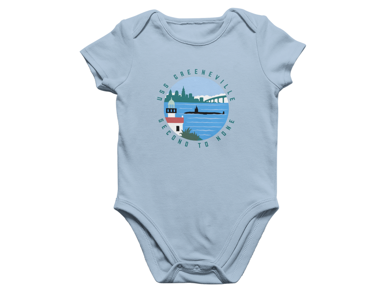 USS Greeneville Baby Onesie