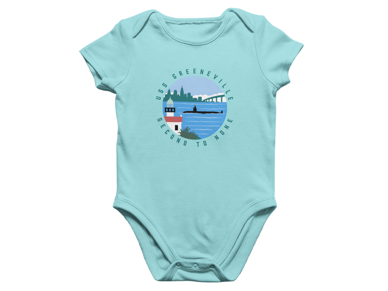 USS Greeneville Baby Onesie