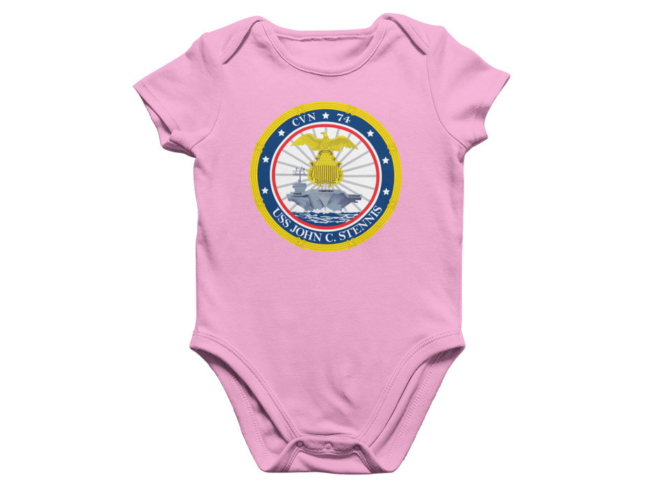 Custom Navy Infant Onesie