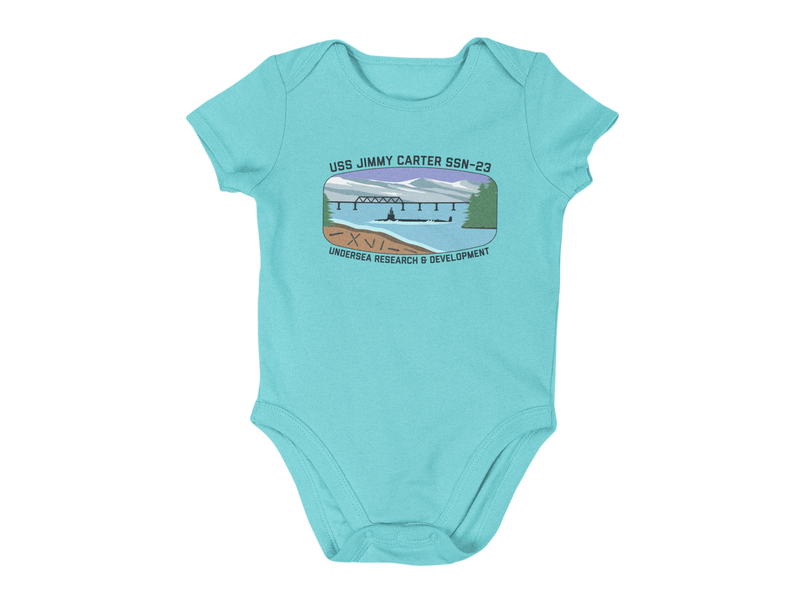 USS Jimmy Carter FRG Infant Bodysuit