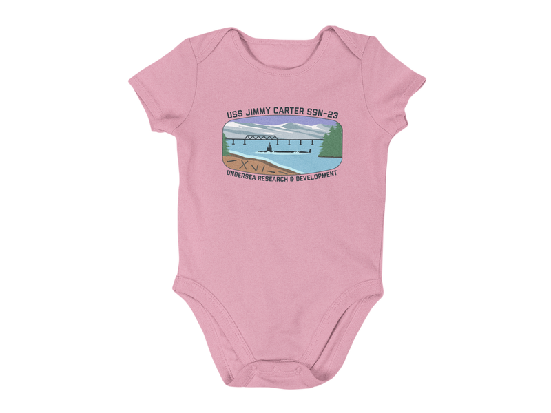 USS Jimmy Carter FRG Infant Bodysuit