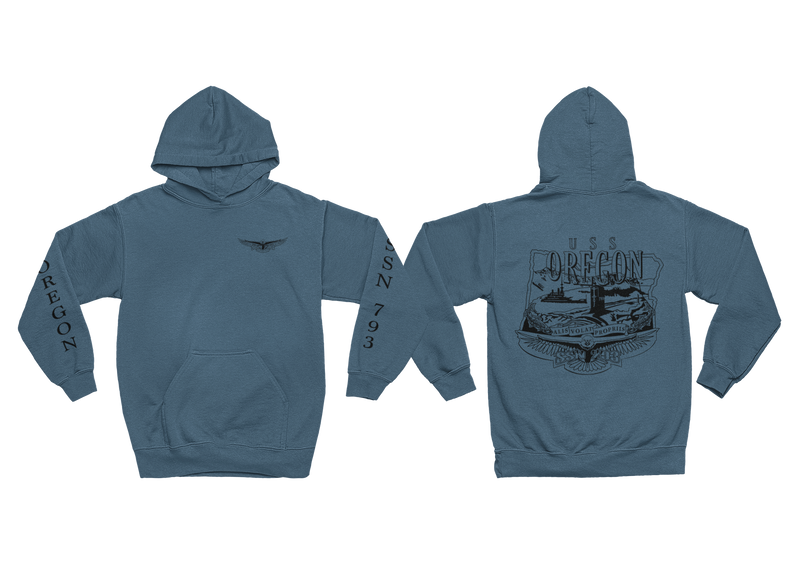 USS Oregon FRG Crest Hoodie