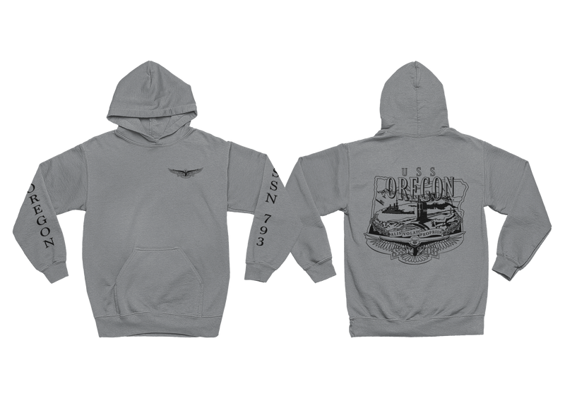 USS Oregon FRG Crest Hoodie