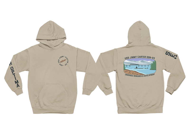 USS Jimmy Carter FRG Hoodie