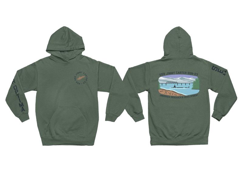 USS Jimmy Carter FRG Hoodie