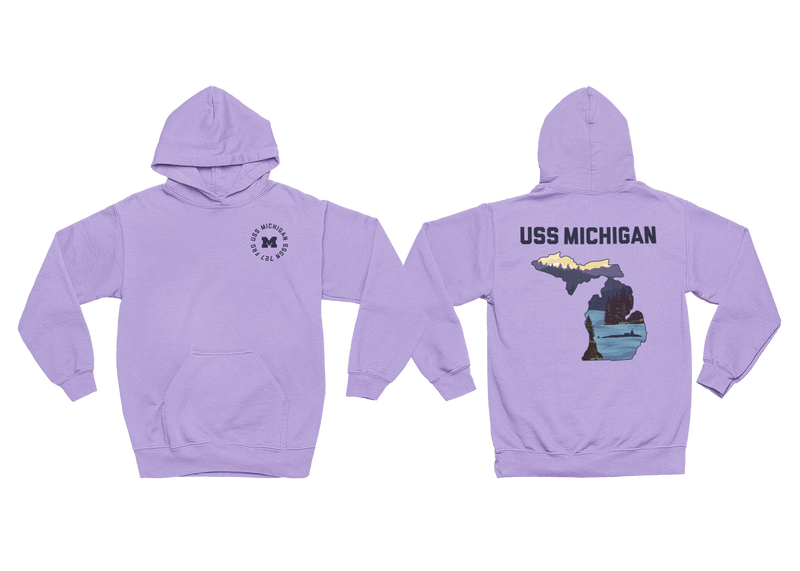 Michigan Blue Hoodie