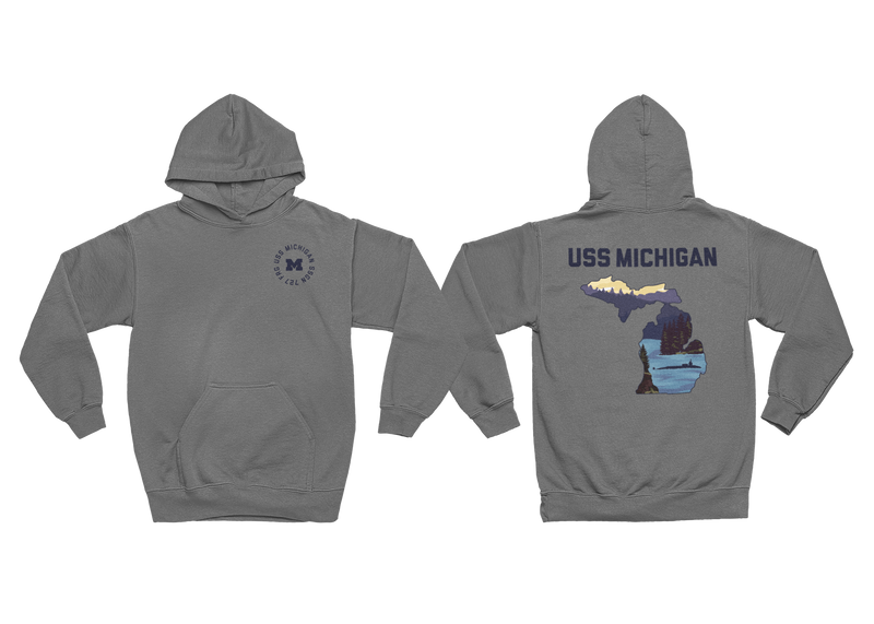 Michigan Blue Hoodie
