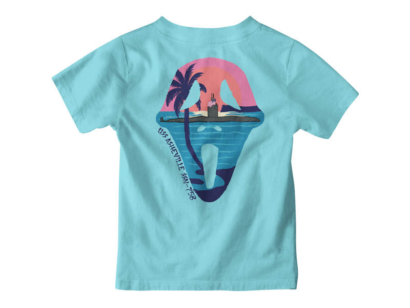 USS Asheville Swag Youth T Shirt