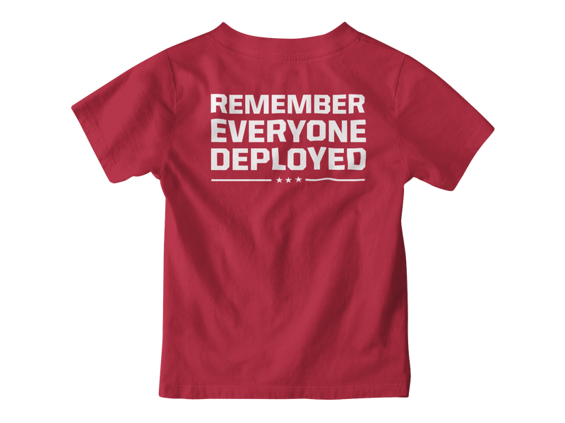 Remember Everyone Deployed Carrier Youth T-Shirt