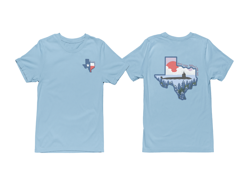 USS Texas FRG T Shirt