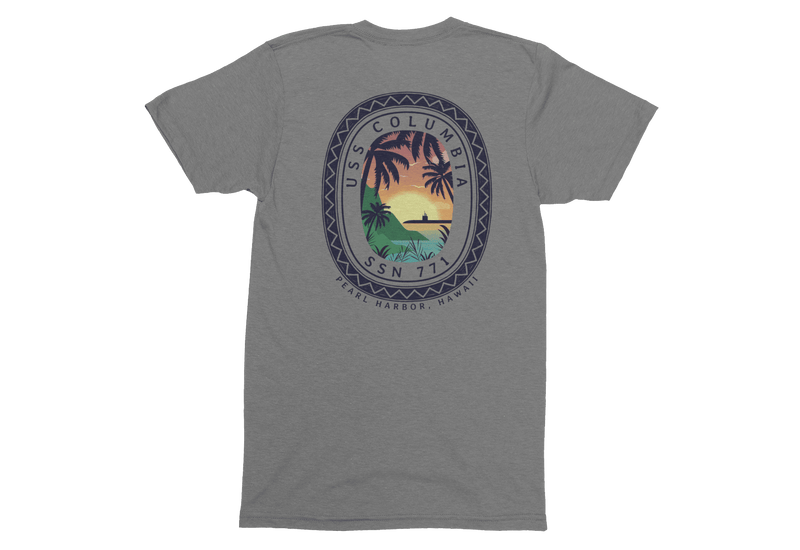 Men's USS Columbia T-Shirt - 16Submarines