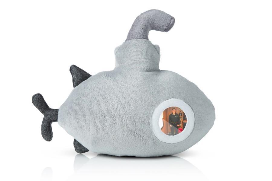 Cuddle Submarine Plush Toy with Photo Porthole