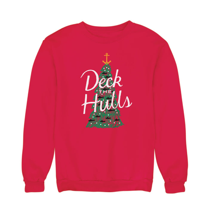 Deck the Hulls Submarine Sweatshirt