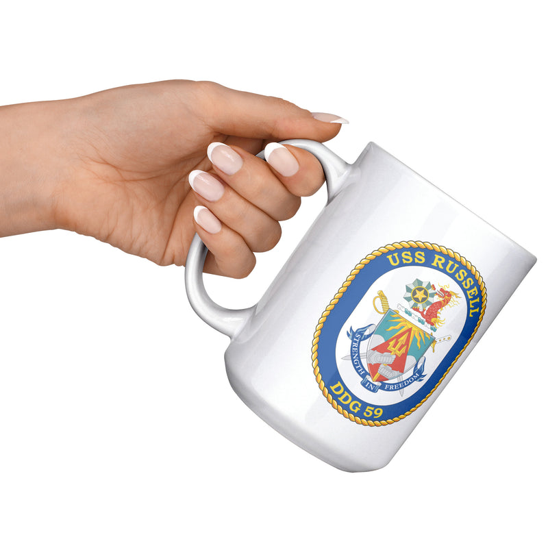 Custom Navy 15oz Mug