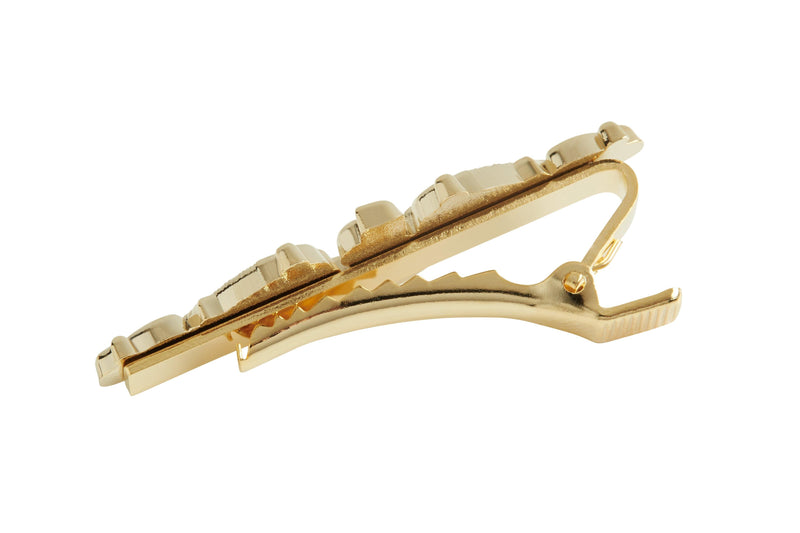 Gold Dolphin Insignia Tie Clip