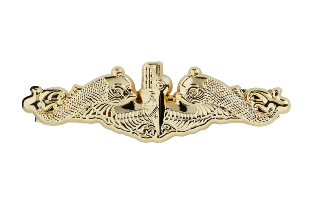 Dolphin Insignia Tie Clip