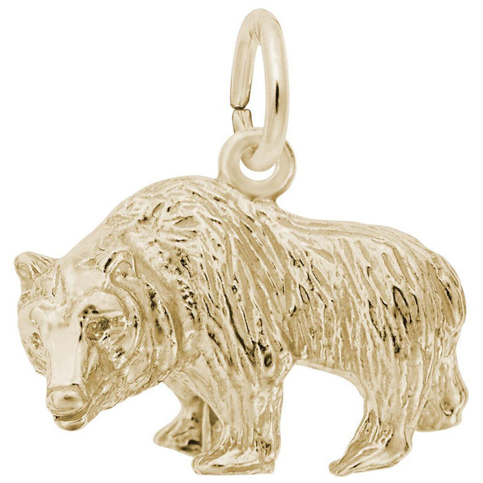 Grizzly Bear Charm