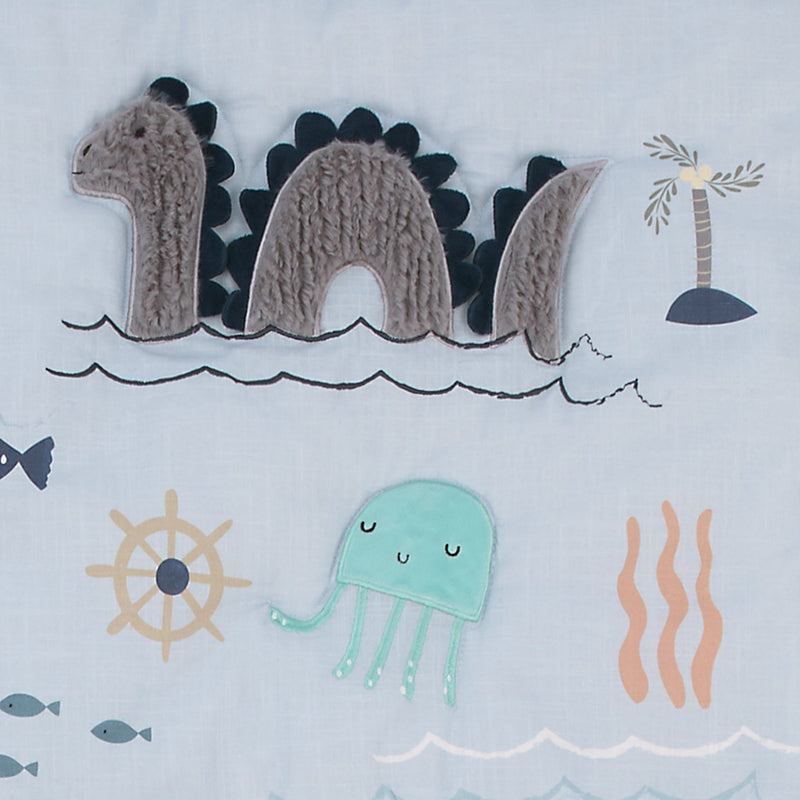 NoJo Submarine 4 Piece Nursery Crib Bedding Set