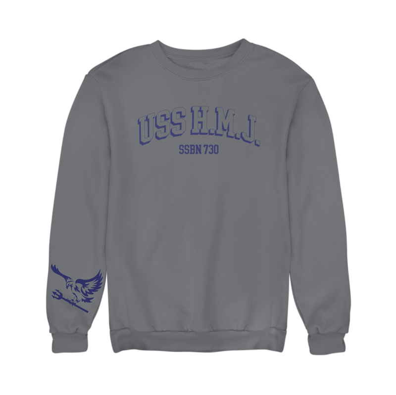 USS HMJ Gold Embroidered Sweatshirt