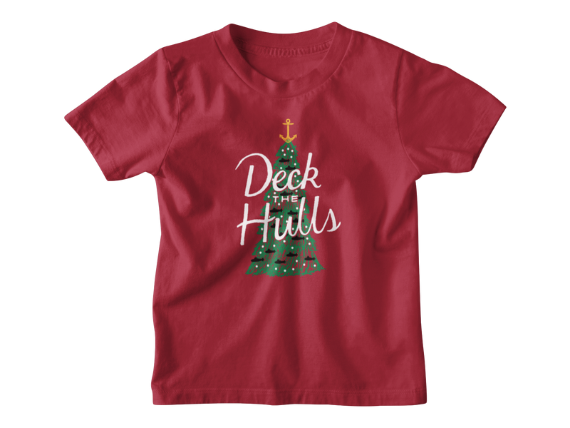 Deck The Hulls Youth T-Shirt: Submarines