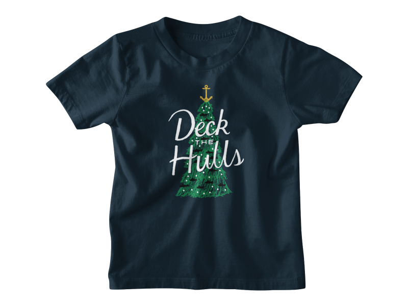 Deck The Hulls Youth T-Shirt: Submarines