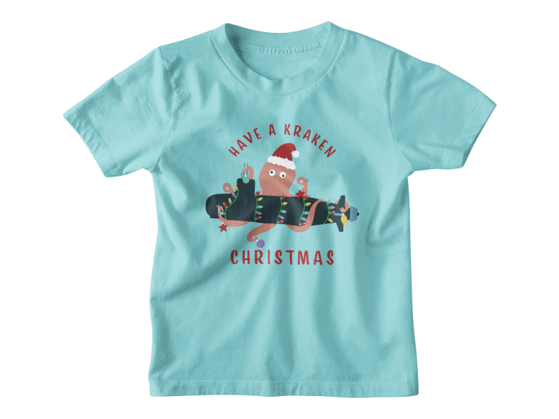 Have a Kraken Christmas Youth T-Shirt