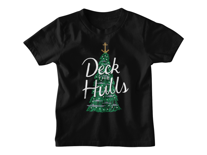 Deck The Hulls Youth T-Shirt: Surface Ships