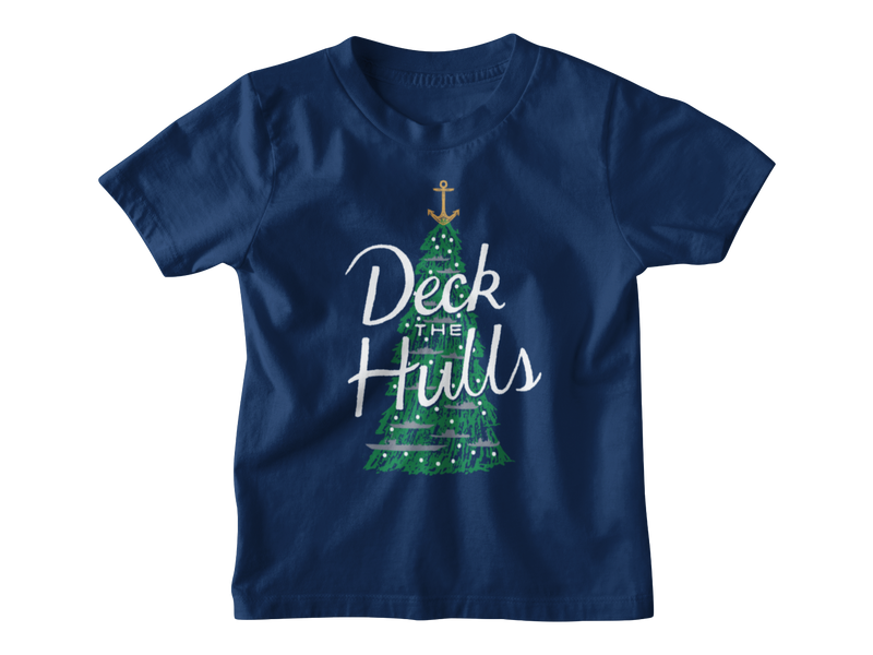 Deck The Hulls Youth T-Shirt: Surface Ships