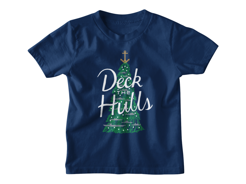 Deck The Hulls Surface Ship Youth T-Shirt