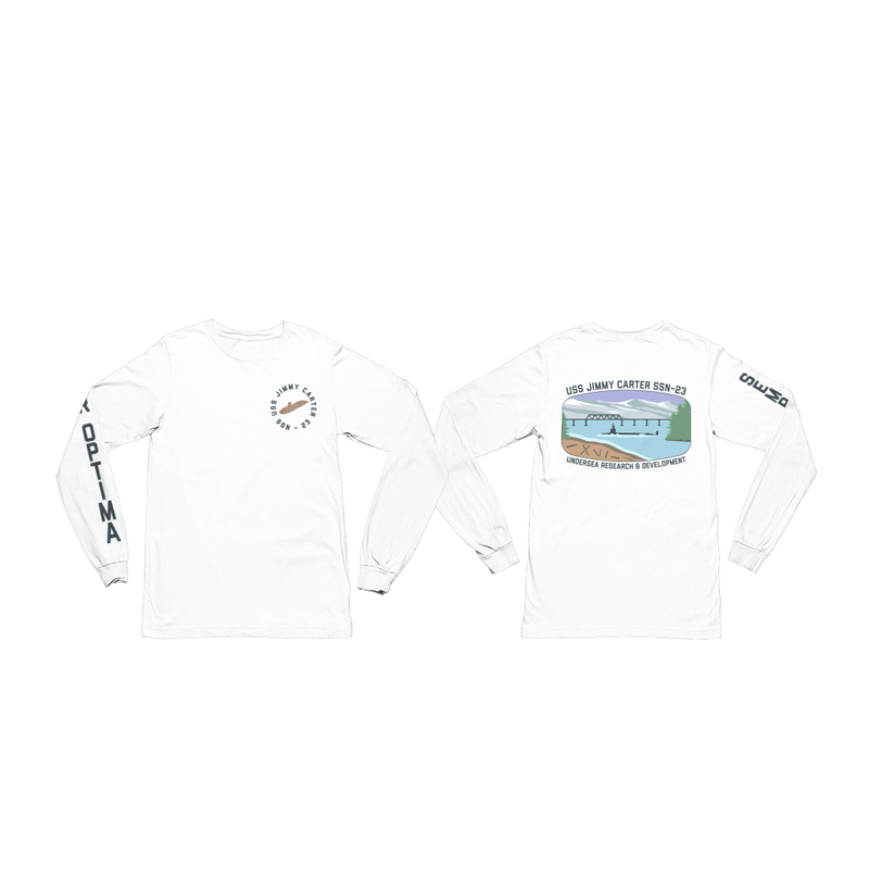 USS Jimmy Carter FRG Long Sleeve Tee