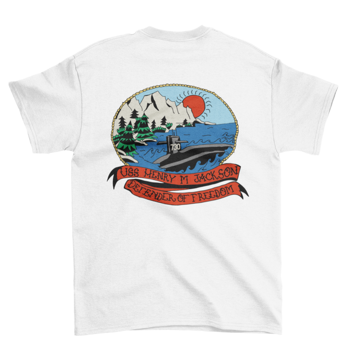 HMJ Blue Hand Drawn FRG T-Shirt