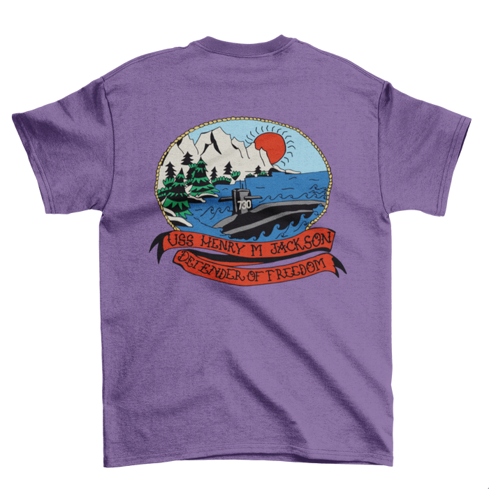 HMJ Blue Hand Drawn FRG T-Shirt