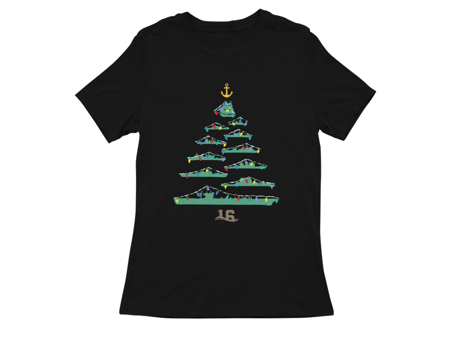 Merry Shipmas Ladies' T-Shirt