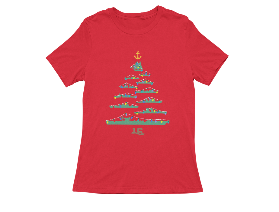 Merry Shipmas Ladies' T-Shirt