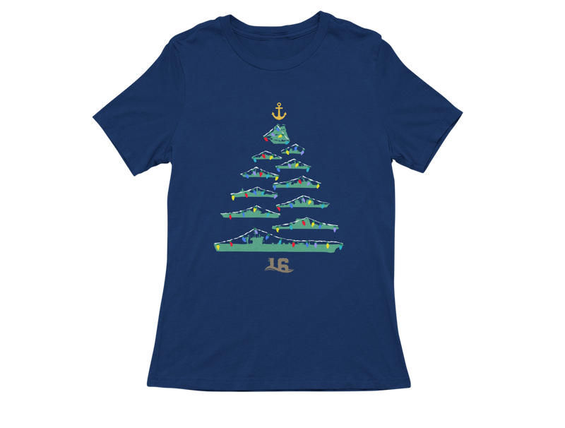 Merry Shipmas Ladies' T-Shirt