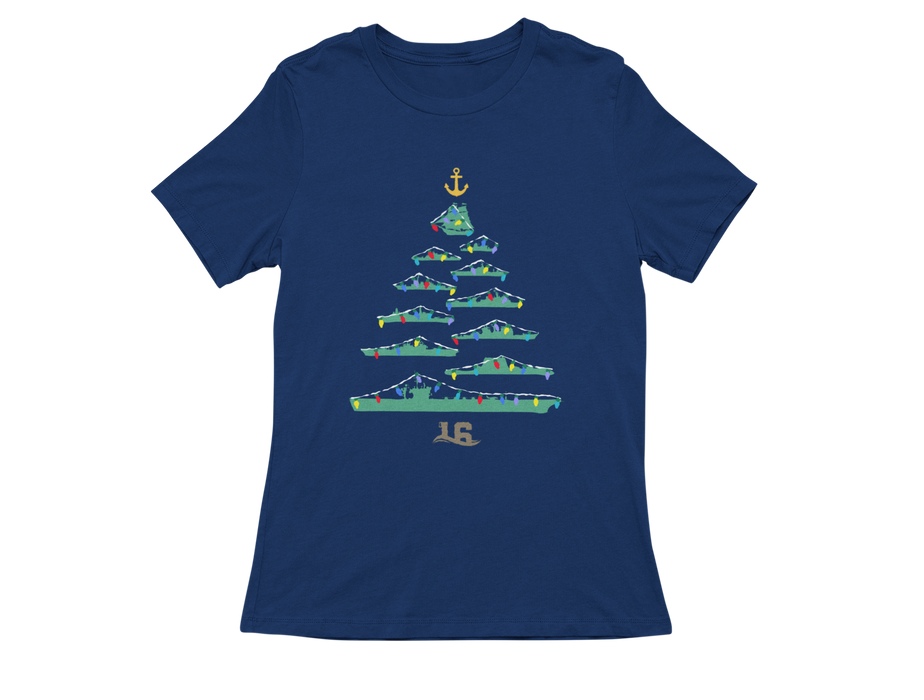 Merry Shipmas Ladies' T-Shirt