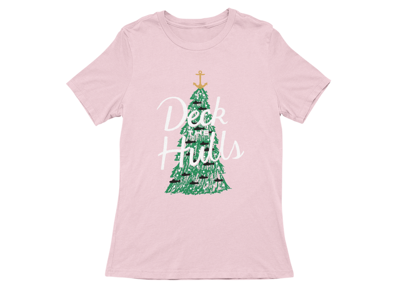 Deck the Hulls Ladies T-Shirt: Submarines