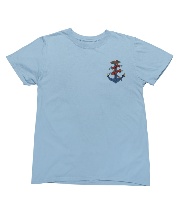 HMJ Blue Hand Drawn FRG T-Shirt