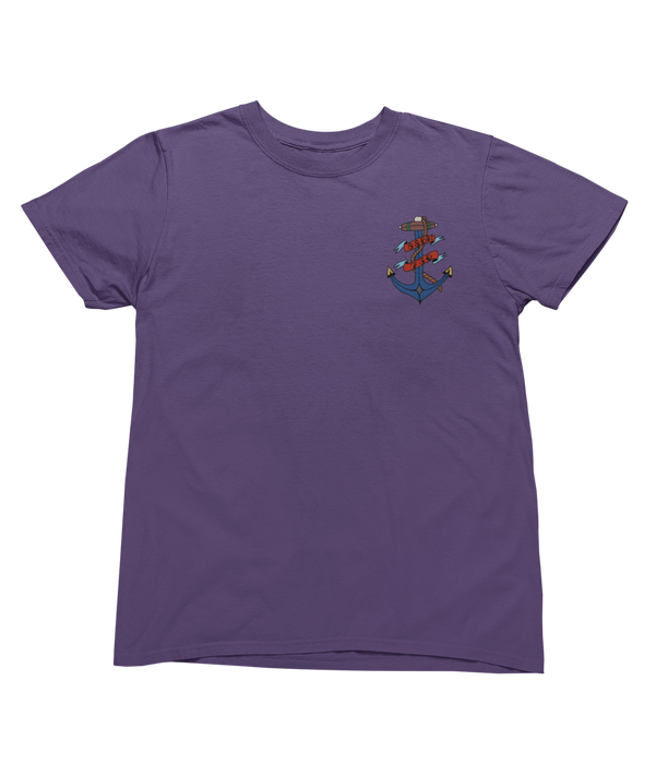 HMJ Blue Hand Drawn FRG T-Shirt