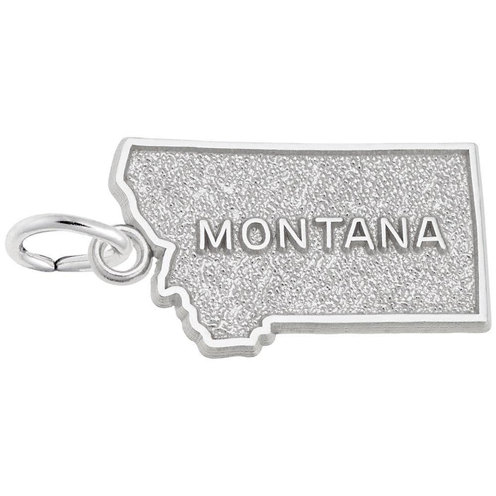 Montana Map Charm