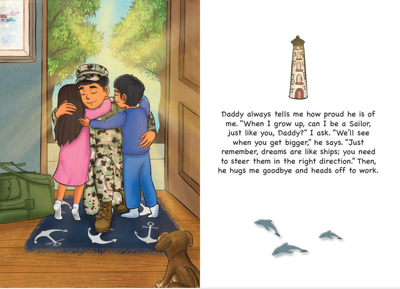 My Daddy My Sailor | Navy Children’s Book for Military Kids & Families
